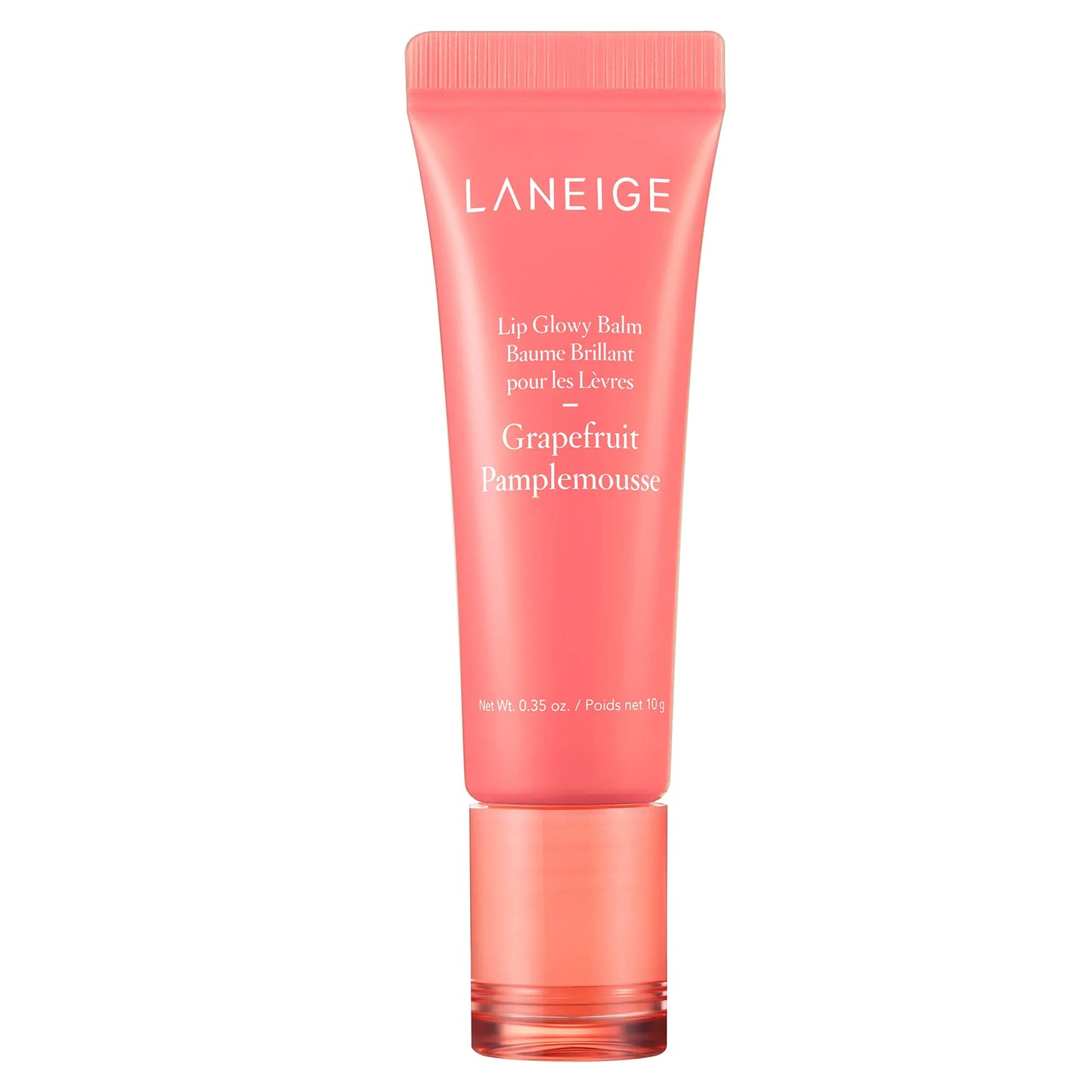 LANEIGE Lip Glowy Balm Grapefruit: Hydrate Glossy Lightweight Moisturize & Tint with Shea Butter