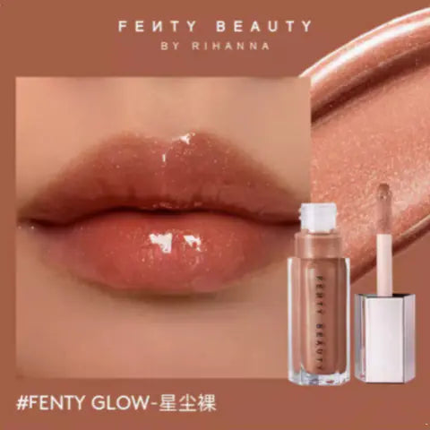Fenty Beauty Glossy Lip Stain in Stardust Cookie 2023