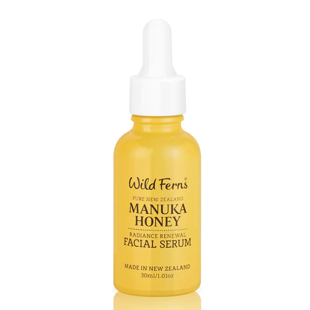 Wild Ferns Manuka Honey Radiance Renewal Facial Serum 96% Natural 30 milliliters