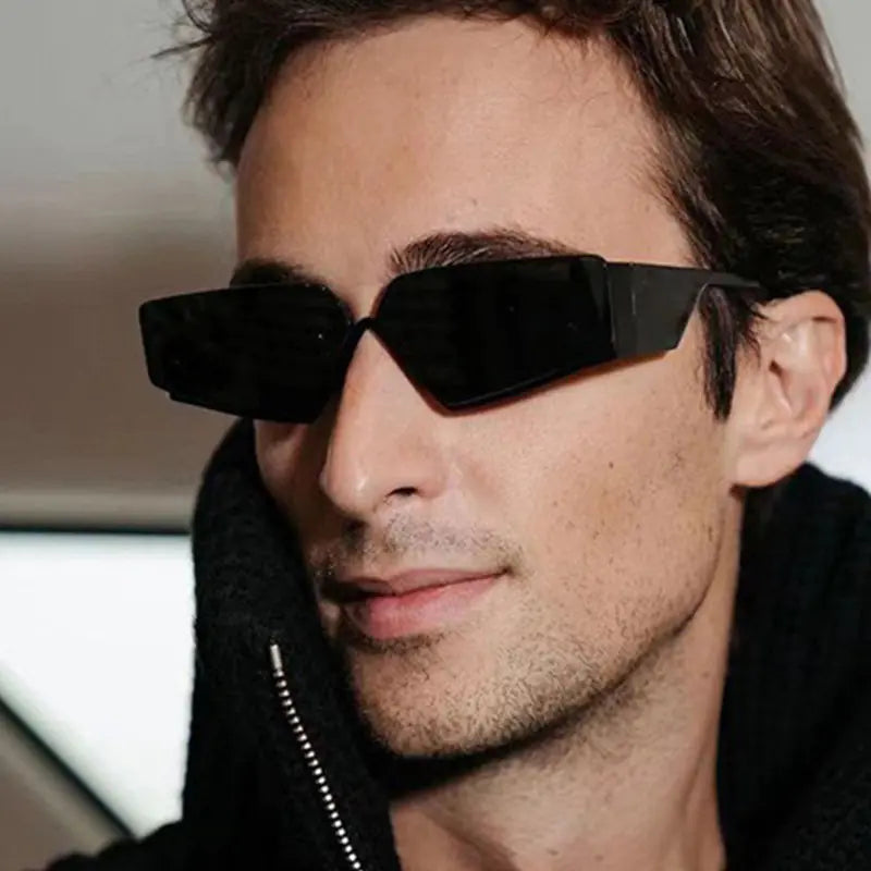 Futuristic Y2K Frameless Sunglasses for Street Style