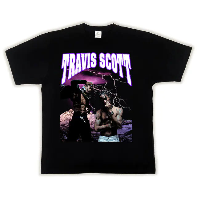 Travis Scott Women's Cotton Short Sleeve T-Shirt
