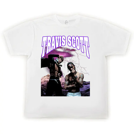 Travis Scott Women's Cotton Short Sleeve T-Shirt