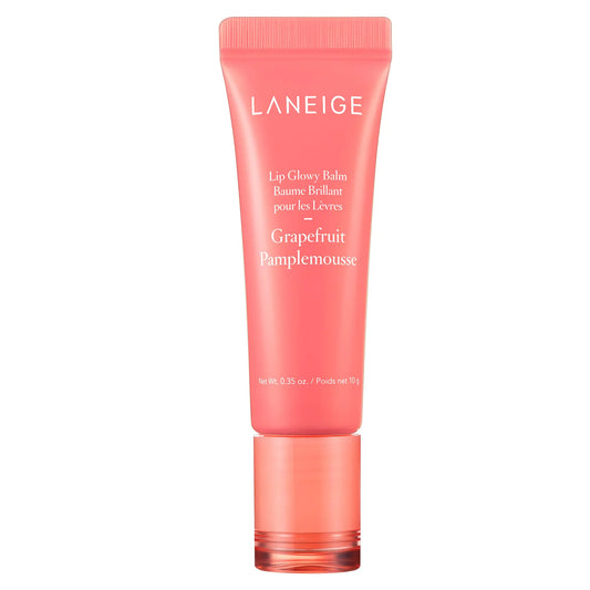 LANEIGE Lip Glowy Balm Grapefruit: Hydrate Glossy Lightweight Moisturize & Tint with Shea Butter