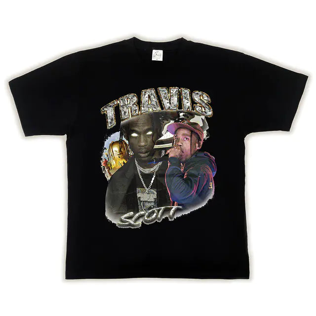 Travis Scott Women's Cotton Short Sleeve T-Shirt